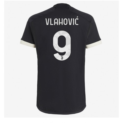 Moški Nogometni dresi Juventus Dusan Vlahovic #9 Tretji 2023-24 Kratek Rokav